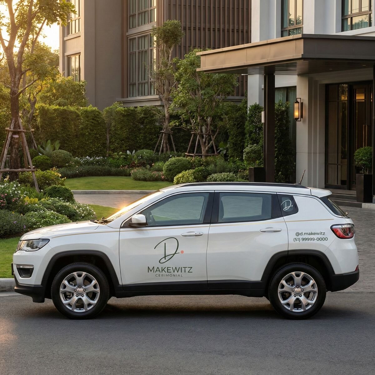 Adesivo veicular D. Makewitz