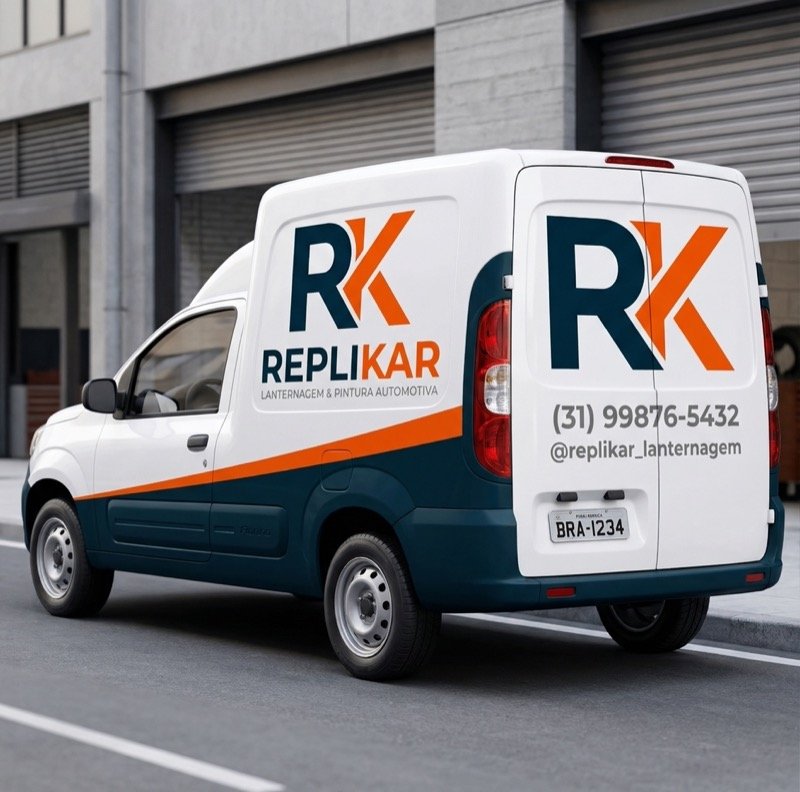 Veículo adesivado RepliKar